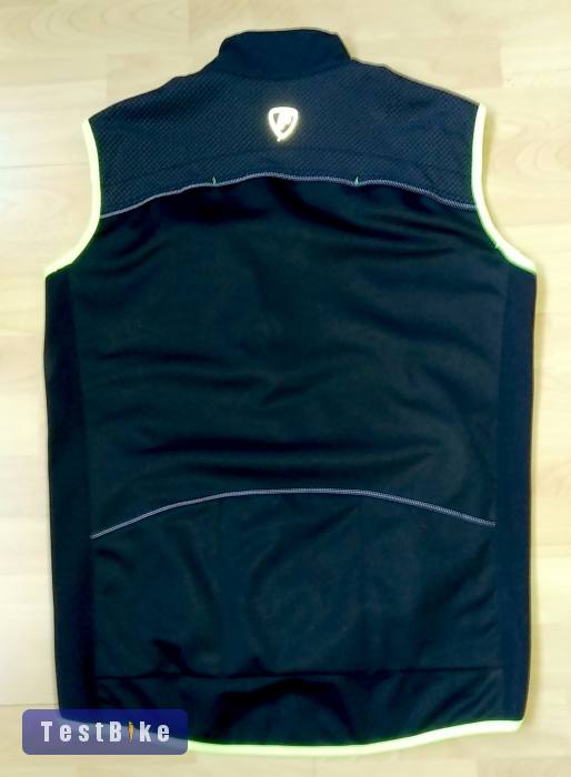 Kerékpáros mellény hideg időre.