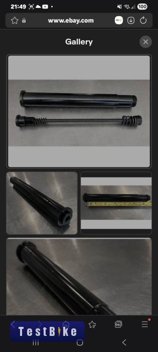 Keresek Rock Shox Boxxer Maxle DH (2006-2009) tengelyt