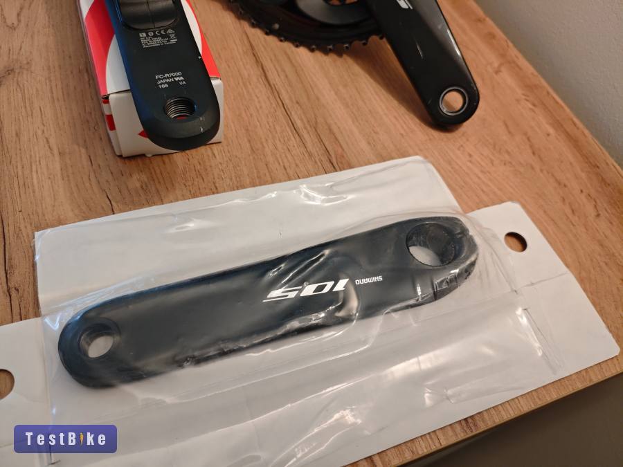 Kiváló állapotú Shimano 105 hajtómű 4iiii wattmérővel 
