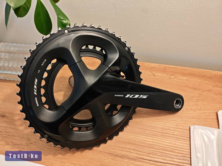 Kiváló állapotú Shimano 105 hajtómű 4iiii wattmérővel 