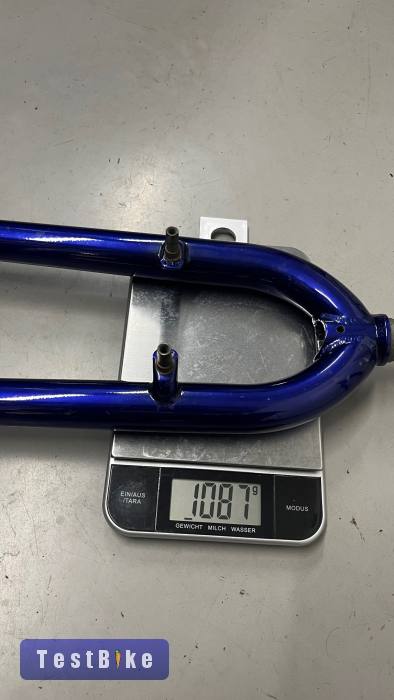 KLEIN Cr-Mo MTB merev villa 1996-os, Spinner, 26.5cm nyakkal