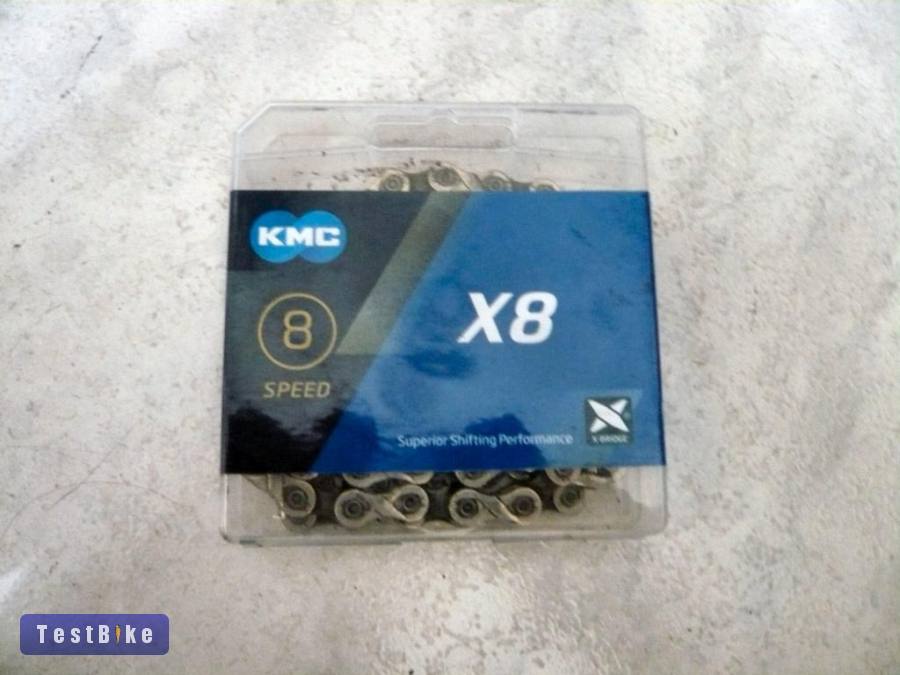 KMC X8 szürke/ezüst lánc eladó