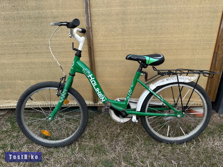 Koliken Traki Gyerek Kerékpár 20" #zöld-fehér