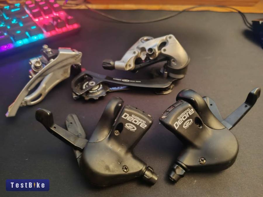 Komplett 3x9 váltó szett Shimano Deore / XT / LX