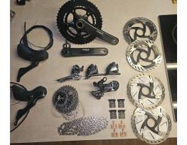 Komplett Ultegra+Sram Red+Dura Ace 2x11 Szett eladó