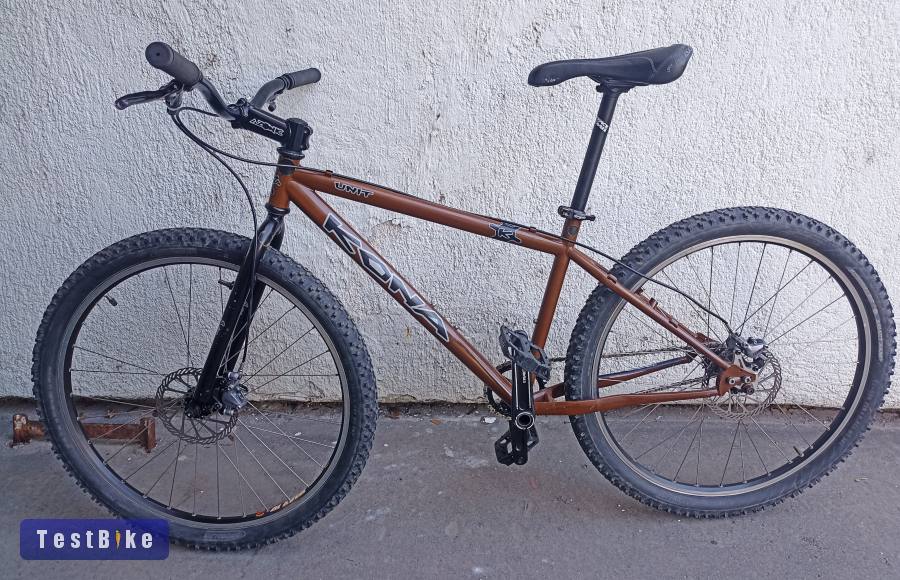Kona Unit 2006 16" méret, single speed mtb