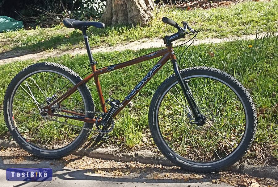 Kona Unit 2006 16" méret, single speed mtb