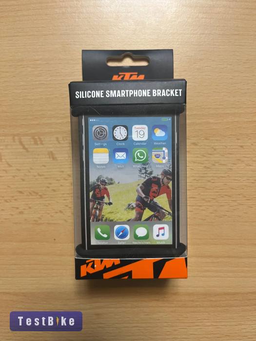 KTM szilikon telefontartó kormányra