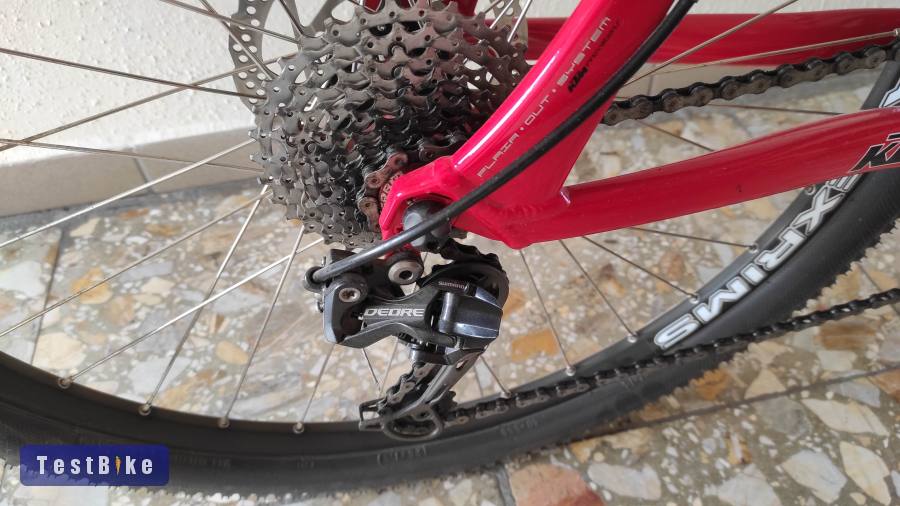 KTM vázra épített kerékpár