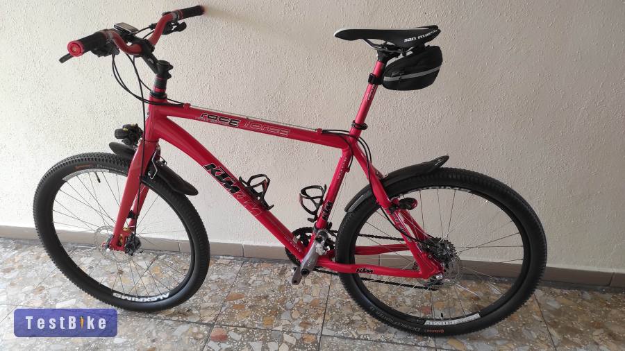 KTM vázra épített kerékpár