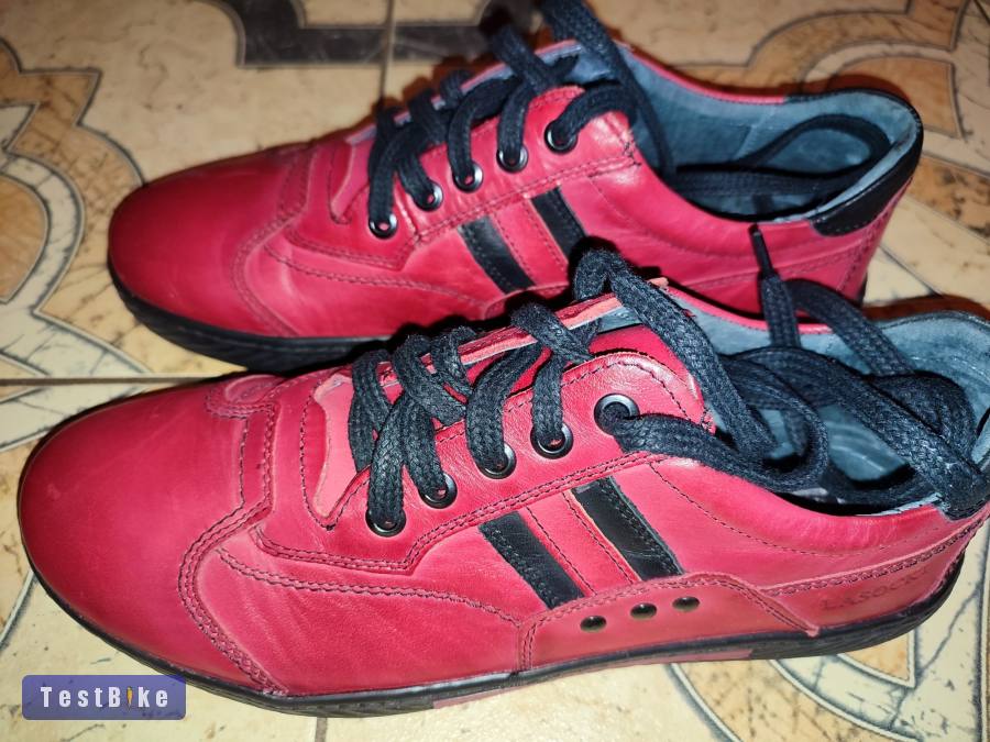 Lasocki bőr utcai cipő 41-42 vadi új állapot valódi bőr