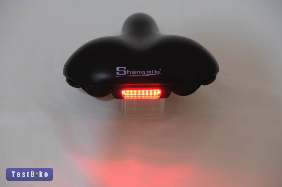 LED lámpás kerékpár nyereg