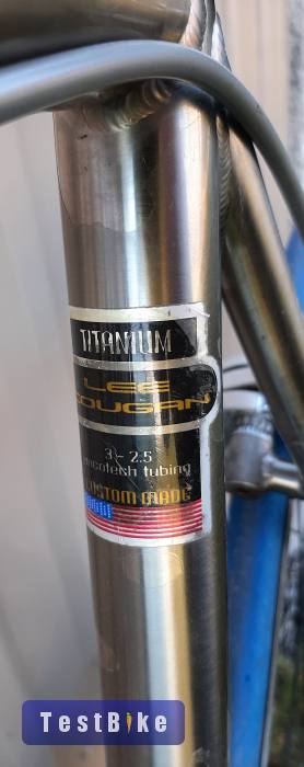 Lee Cougan Titanium országúti versenykerékpár váz szett