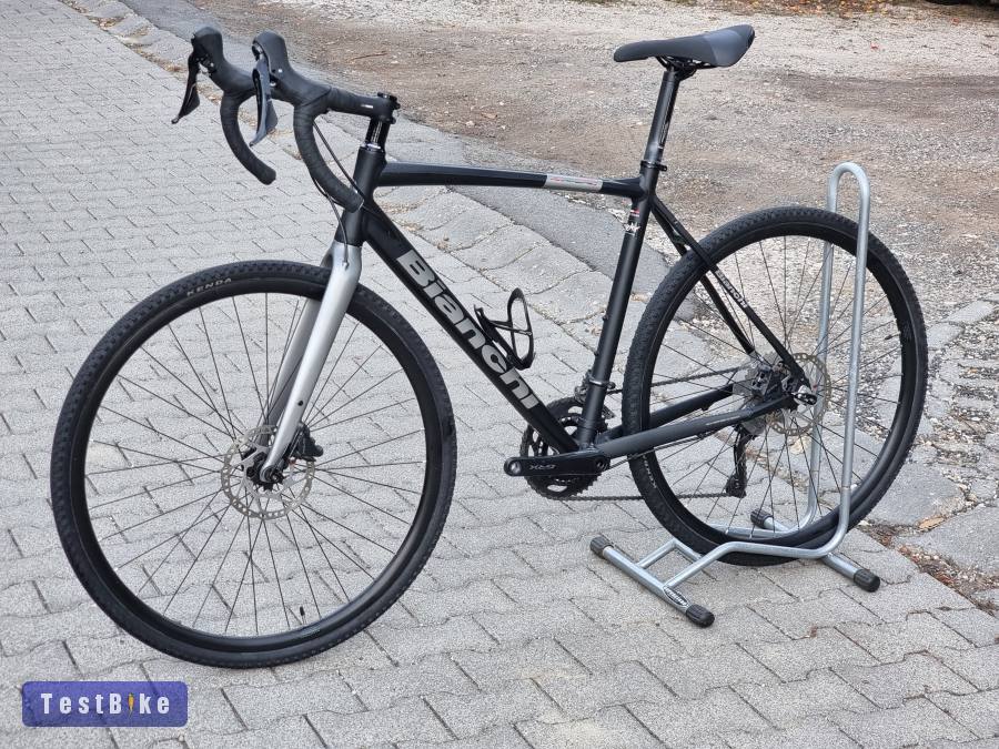 Lényegében új Bianchi Nirone 7 alu karbon Gravel GRX hydro