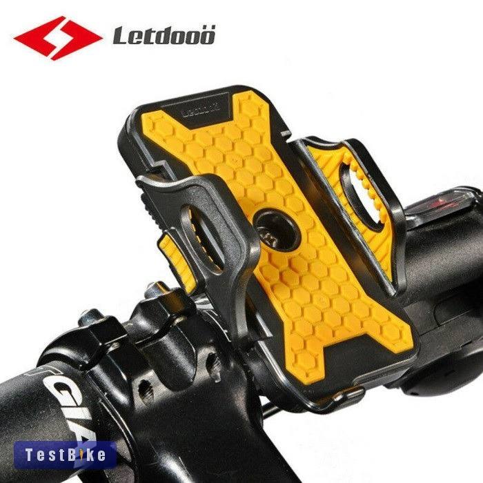 Letdooö kerékpáros mobiltartó újszerű