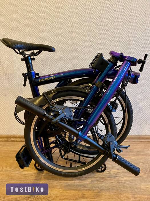 Litepro/ Brompton 16 coll 6 seb. összecsukható 