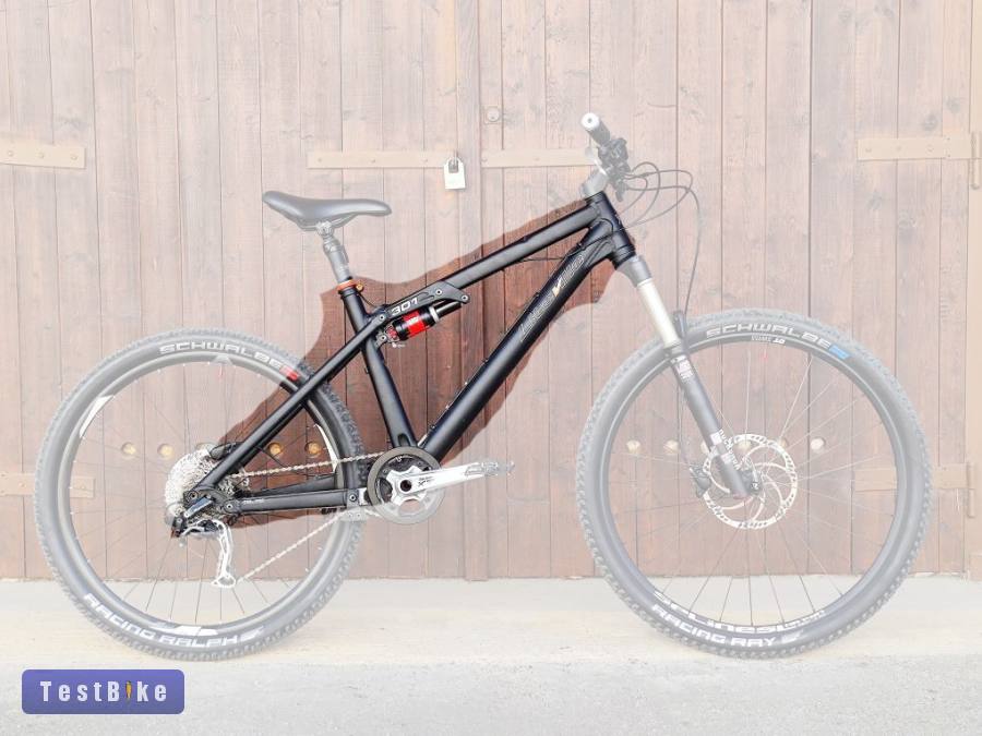 Liteville 301 MK8 váz M,17" (43cm) felsőcsőn horpadás+DTtag