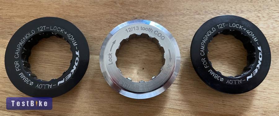 Lockringek Campagnolo 9/10 fokozatú sorhoz (zárógyűrű) 12T+