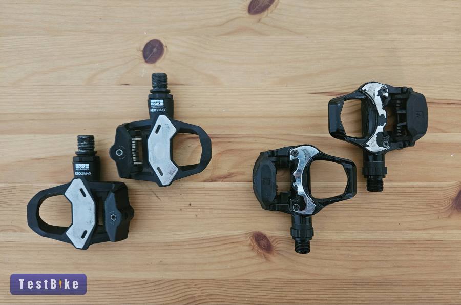 Look Keo 2 classic, Bontrager comp