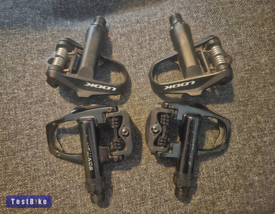 Look Keo 2 classic, Bontrager comp