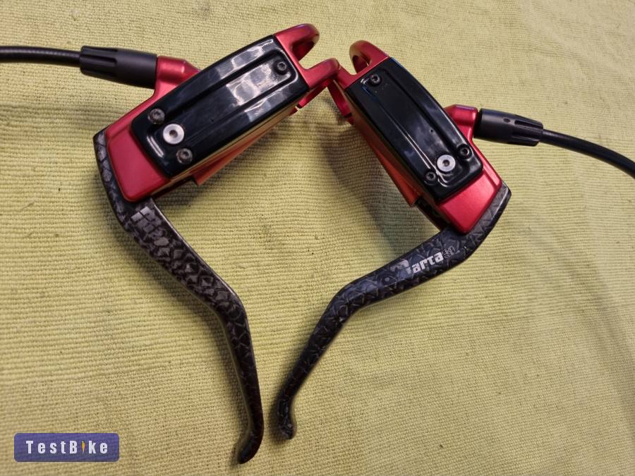 Magura Marta SL Red hydraulic disc brakes - carbon levers el