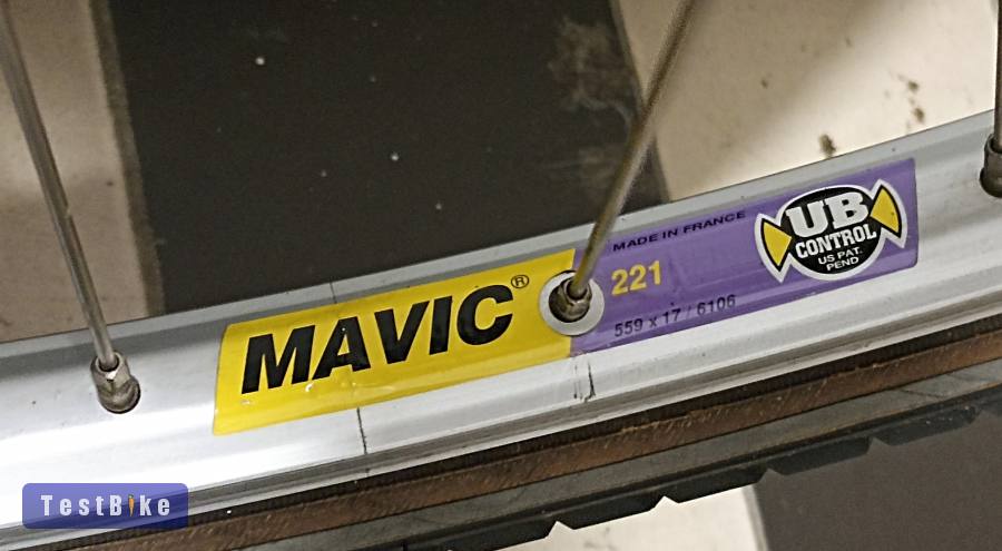 Mavic 221, Coda700 agyas 26" első kerék 