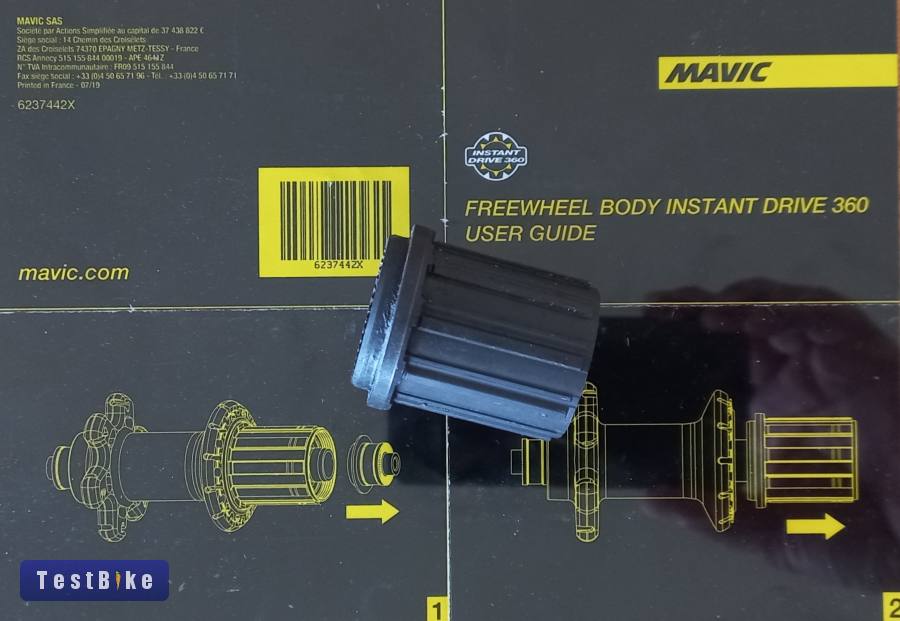 Mavic Drive360 HG kazettatest