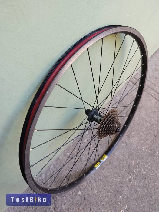 Mavic felni + Deore agy 26" MTB hátsó kerék