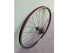 Mavic felni + Deore agy 26" MTB hátsó kerék