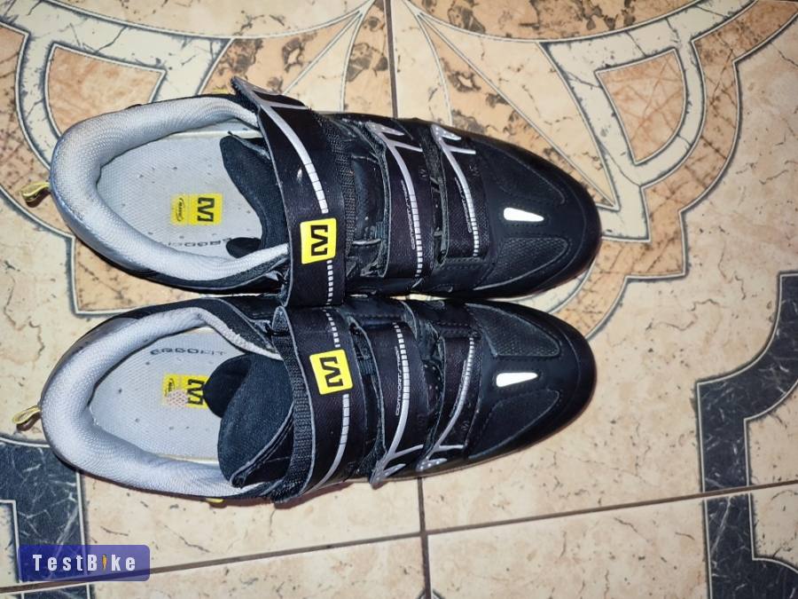 Mavic kerékpáros cipő 42-es SPD talppal tépőzáras