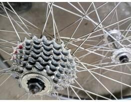 Mavic Open pro felni kerékszett 7 seb. Shimano 105 Campagnol