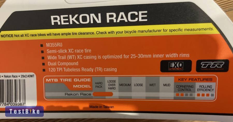 Maxxis Rekon Race 29 X 2,4 WT tubeles MTB külső