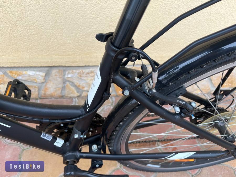 Megkímélt Kross Trans 1.0 női 'S' fekete-szürke eladó