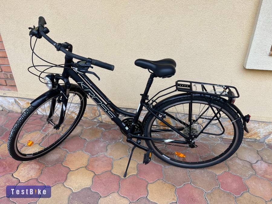 Megkímélt Kross Trans 1.0 női 'S' fekete-szürke eladó