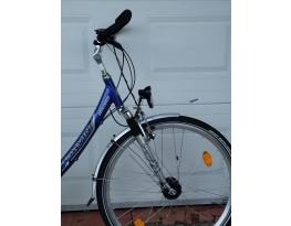 Mélyvázas 28-as Aluvázas Trekking kerékpár jó állapotban