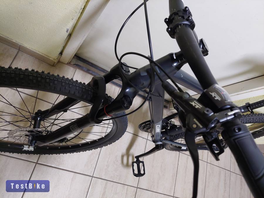 Cube Cross EXC 28 trekking, full-full XT, levegős villa