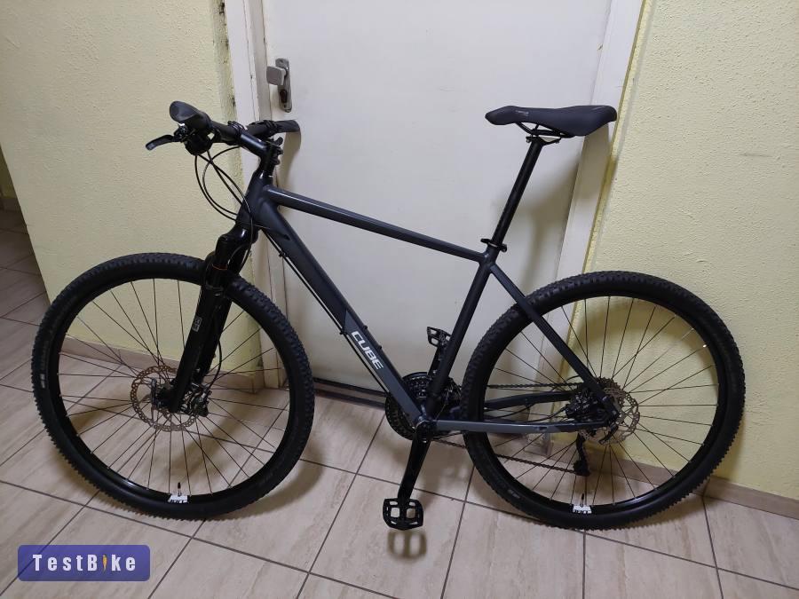 Cube Cross EXC 28 trekking, full-full XT, levegős villa