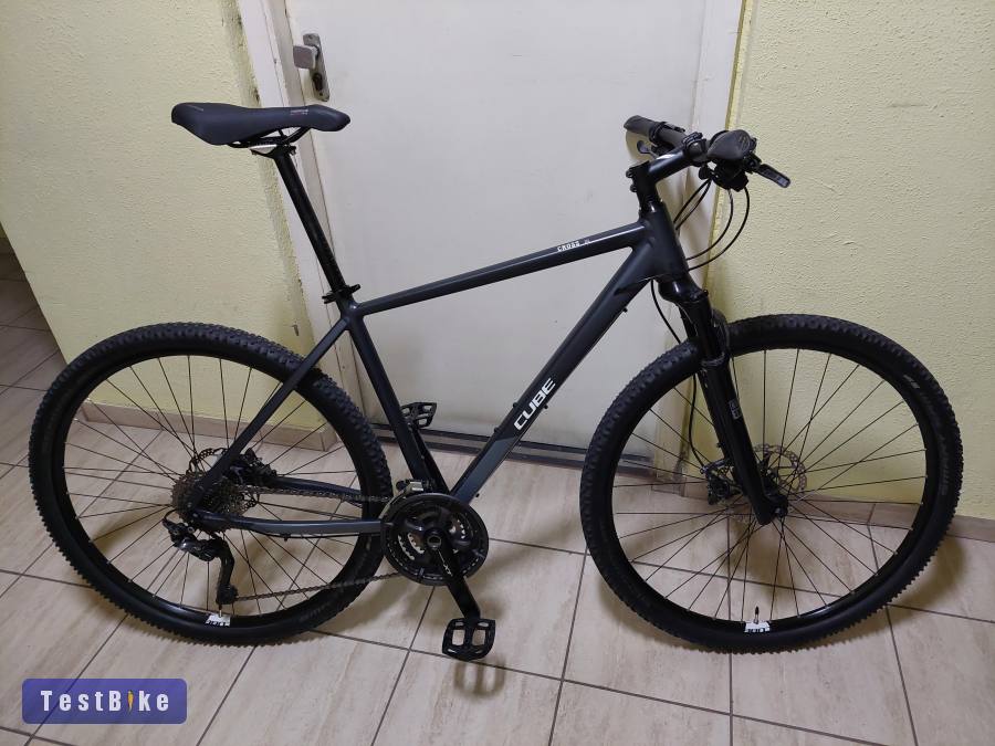 Cube Cross EXC 28 trekking, full-full XT, levegős villa