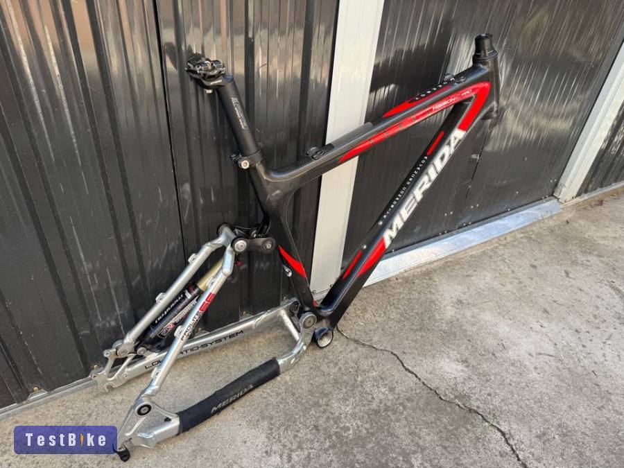 Merida Mission C Pro karbon fully váz + Manitou Swinger rugóstag