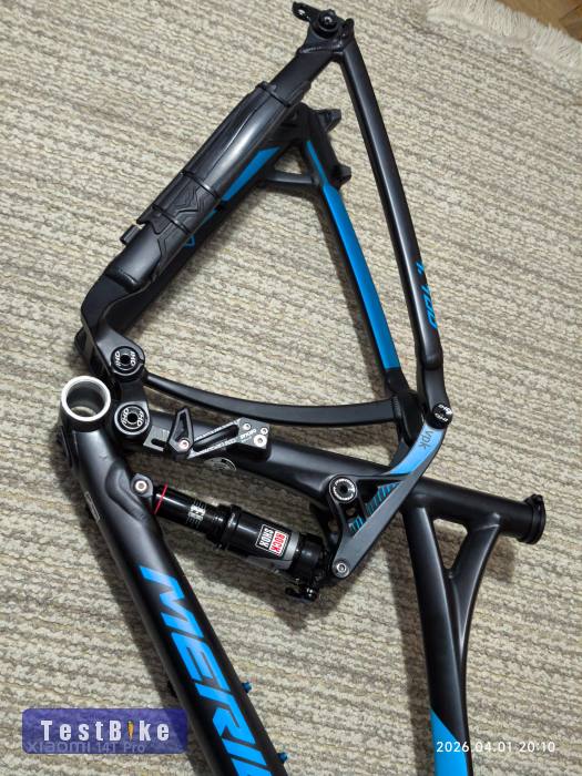 Merida One-Forty 27.5" MTB fully váz, 145mm rugóút, M méret