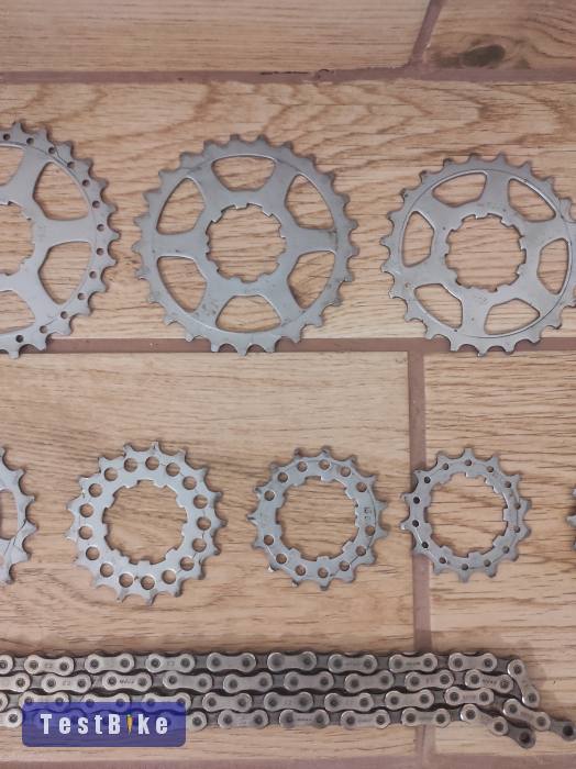 Miche primato sor vele futott Sram 10 sebességes láncal