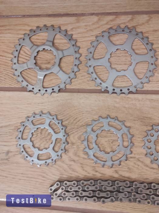 Miche primato sor vele futott Sram 10 sebességes láncal