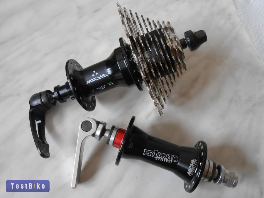 Miche Primato Syntesi első, -hátsó agy, Shimano 10-es sor 
