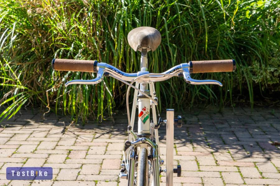 Milanetti kézműves olasz acél muffolt országúti kerékpár