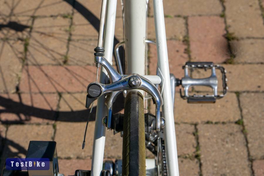 Milanetti kézműves olasz acél muffolt országúti kerékpár