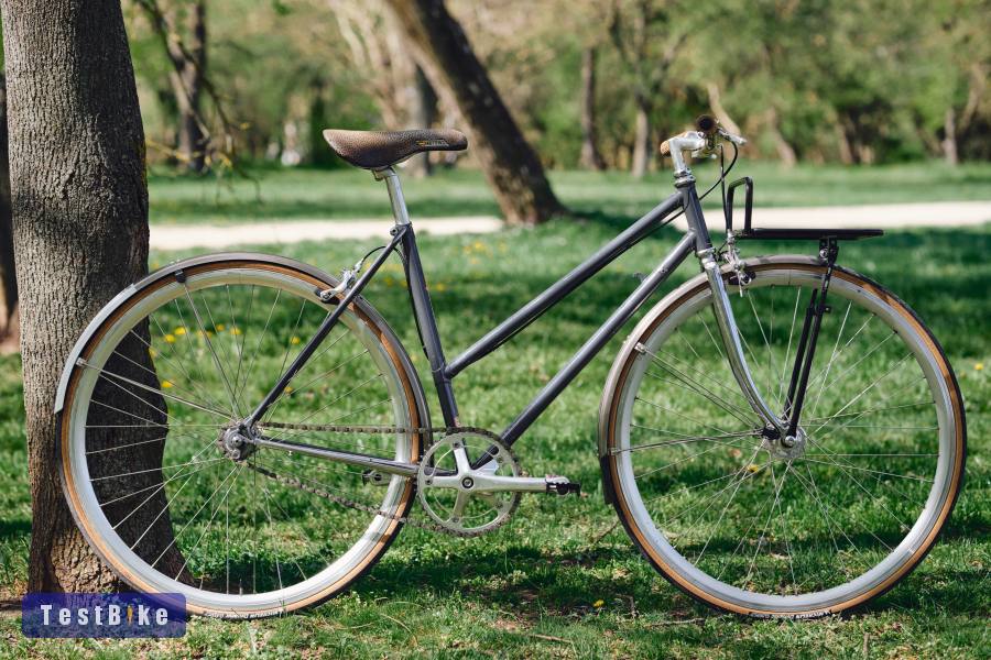 Milanetti női városi single-speed kerékpár