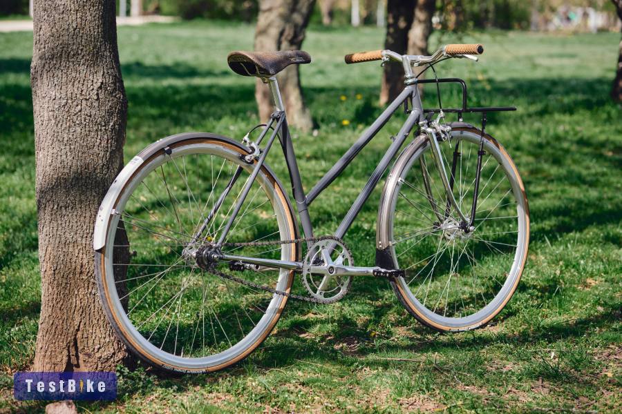 Milanetti női városi single-speed kerékpár