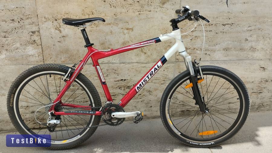 Mistral Team Racing Shimano XT 3x9 mtb kerékpár 26 L 
