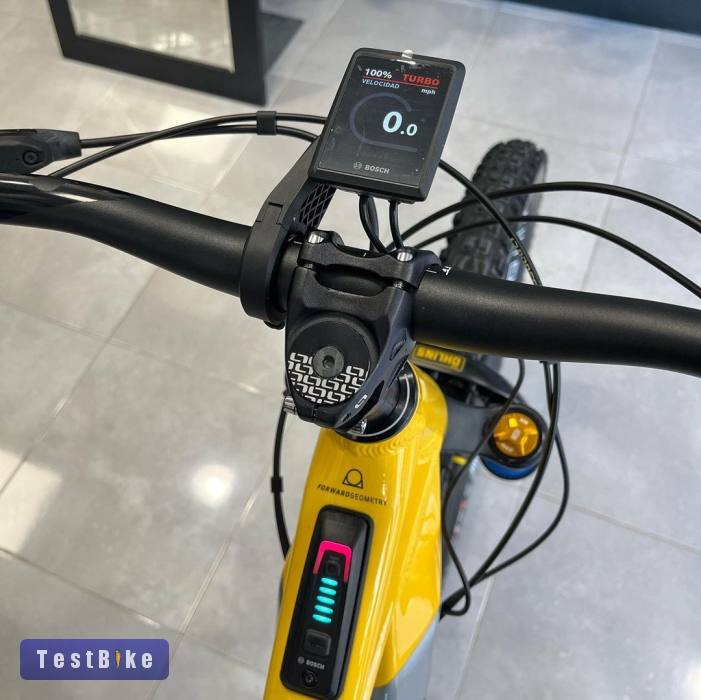 Mondraker Crafty XR e-MTB yellow silver 2023