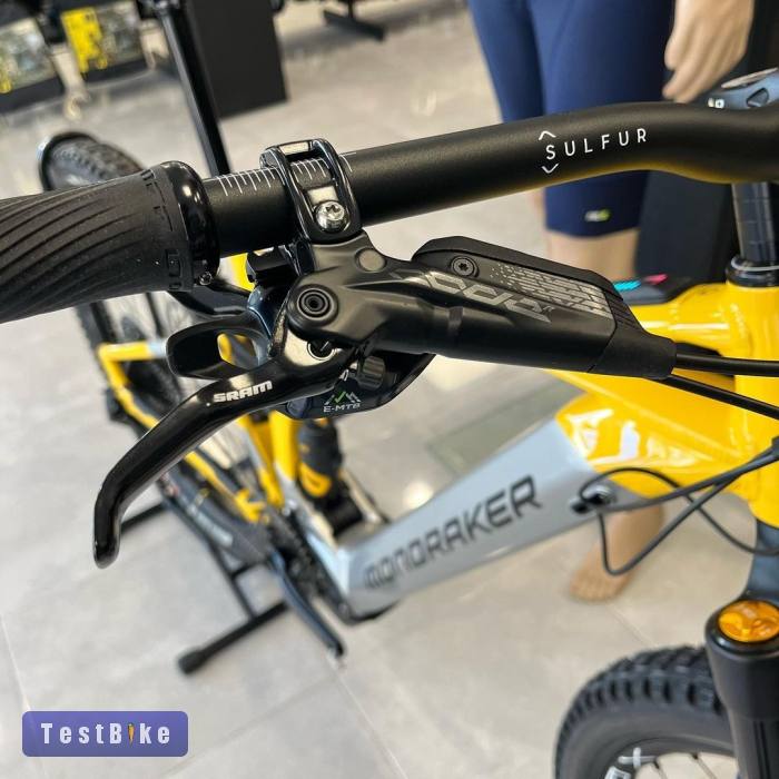 Mondraker Crafty XR e-MTB yellow silver 2023